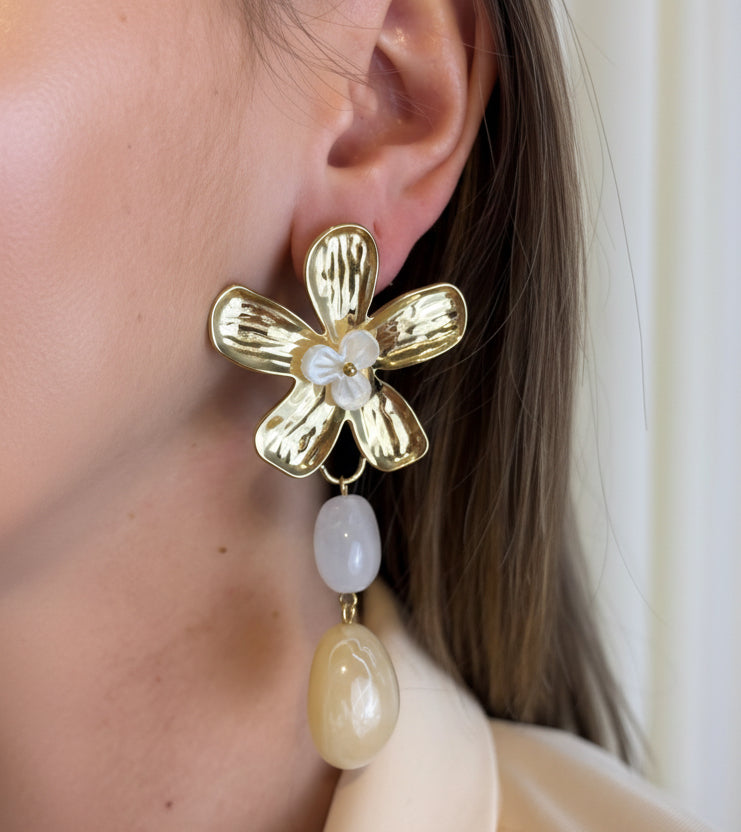 Bloom Drop Earrings