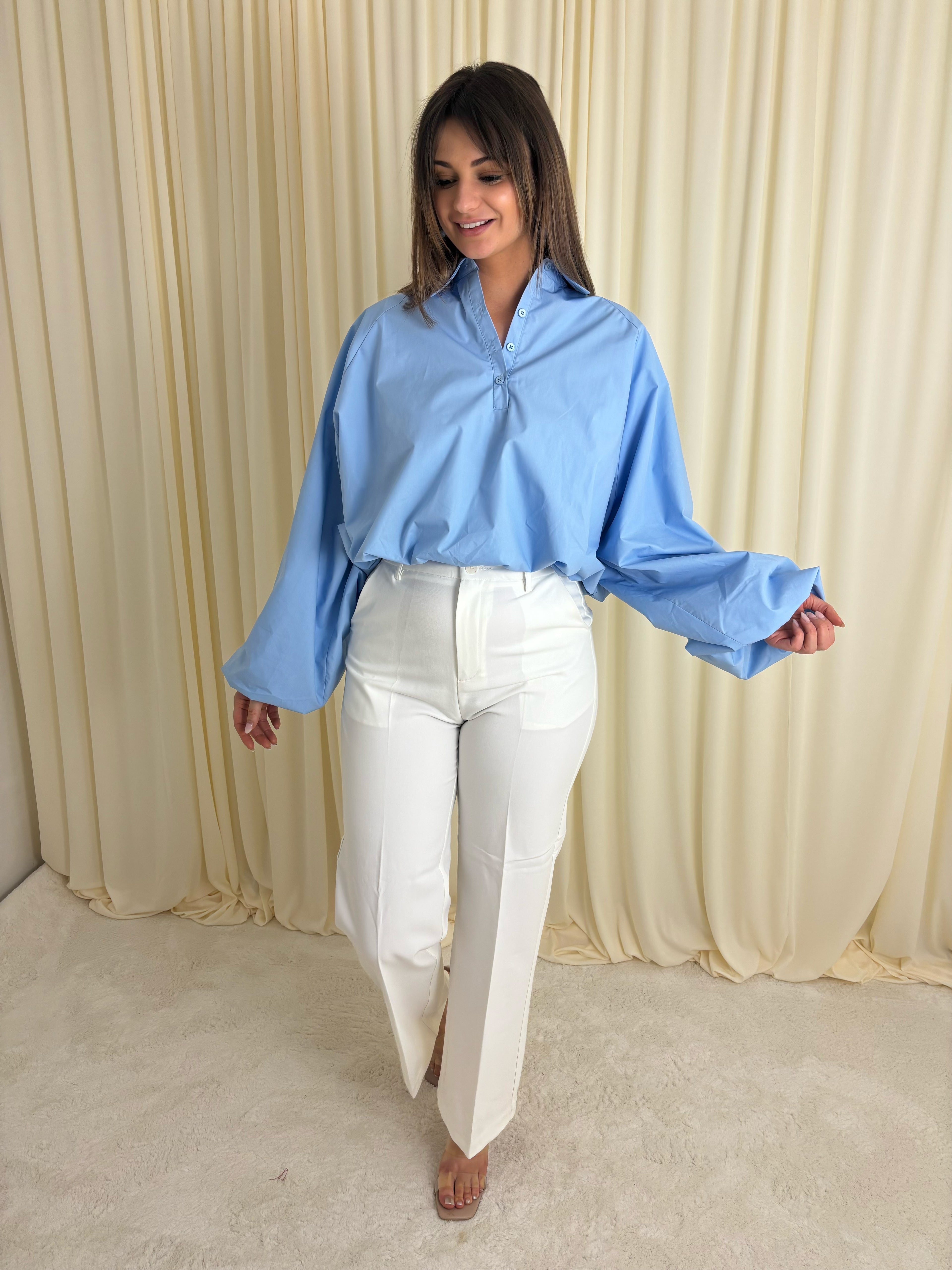 Klassieke witte broek