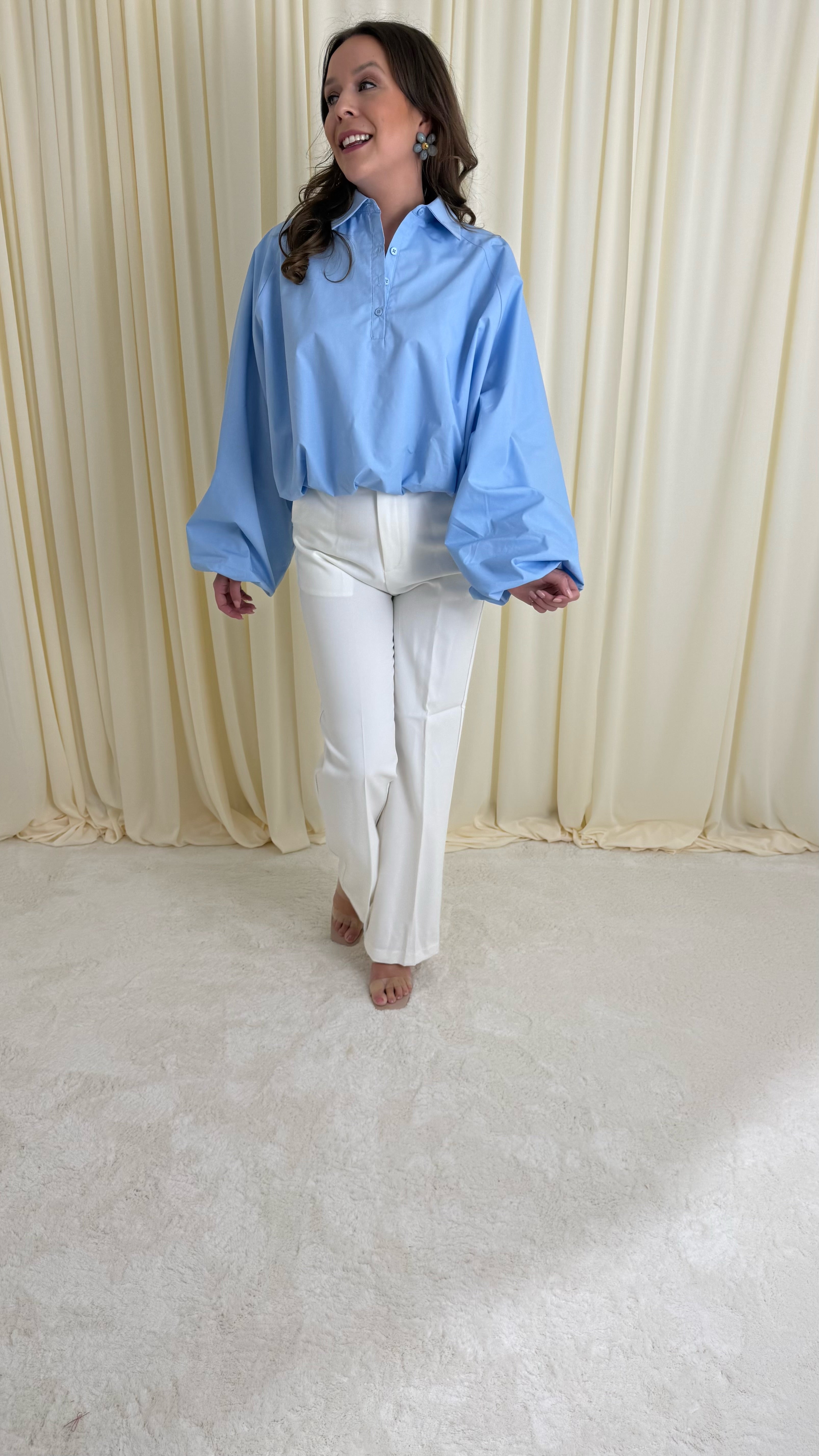 Klassieke witte broek